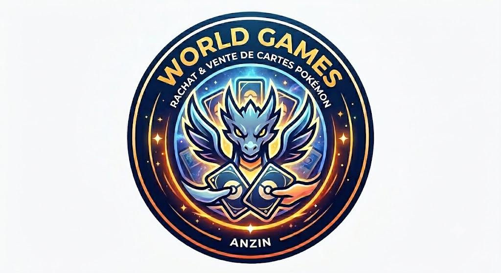 WORLD GAMES - Réparation de console et vente de cartes pokemon Valenciennes Douai Maubeuge Lille